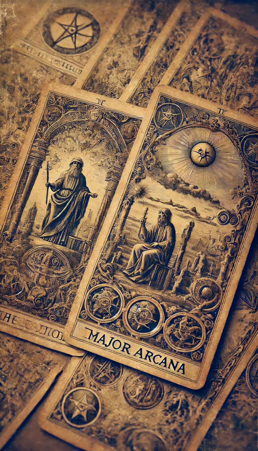 Imagem relacionada à história do tarot 1