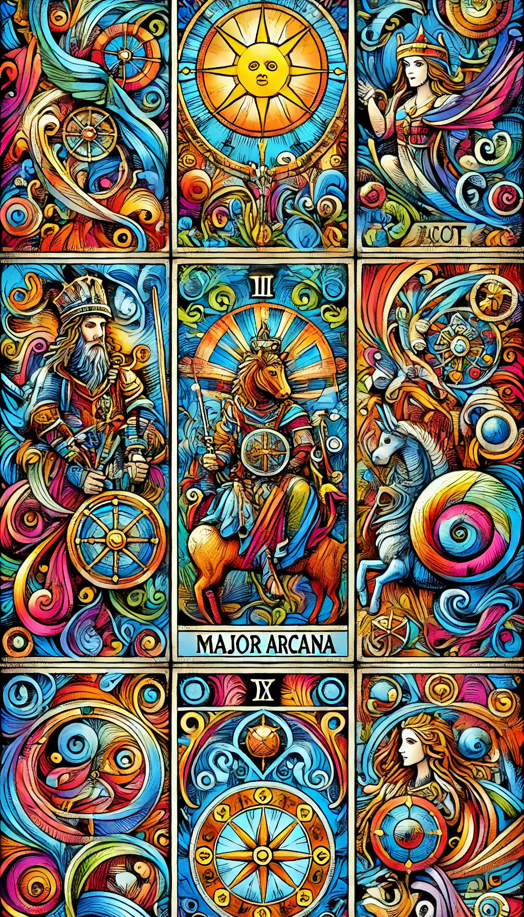 Imagem relacionada à história do tarot 2